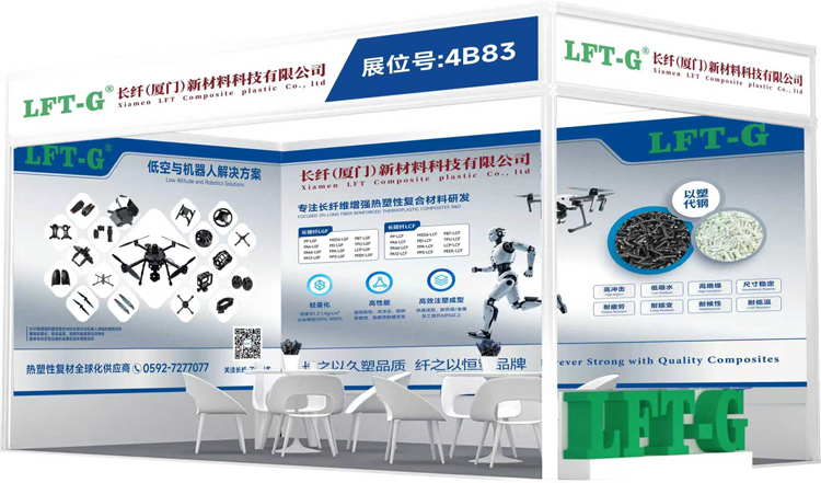 长纤展位号4B83