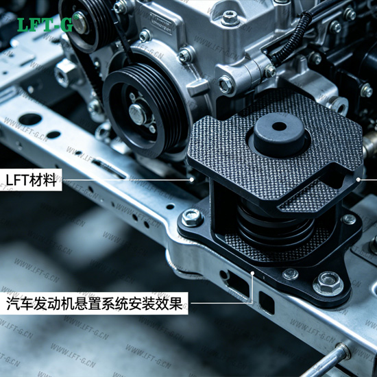 LFT材料应用：发动机悬置系统轻量化与高性能升级的核心方案